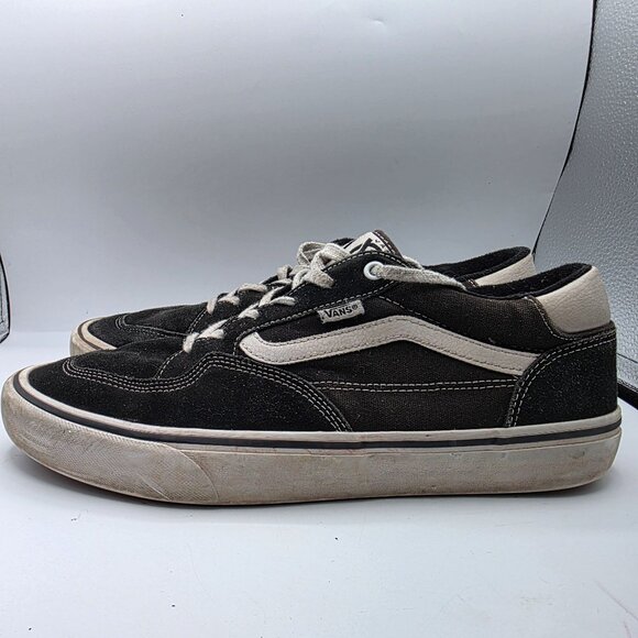 Vans Rowan Mens Size 13 Black White Sneaker Shoes Casual Athletic Outdoors main image 7